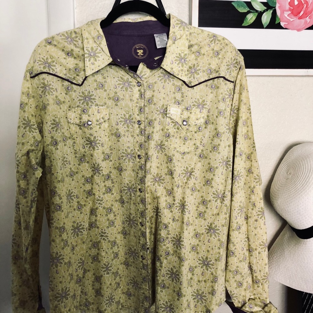 Vintage Women’s Western Blouse XXL Wrangler Bouse